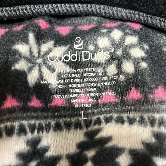 Cuddl Duds Size L Lounge Pants - Picture 4 of 4